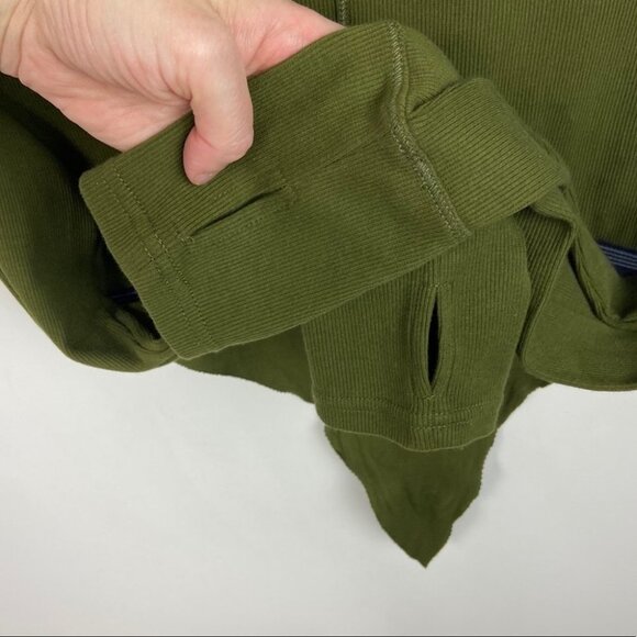 NWT Free People Dance New Wave Green Crop Top Size Medium Boho Revolve Gymnastic - Picture 10 of 12